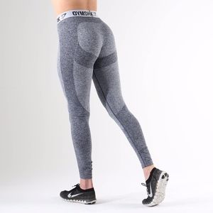 Gymshark Flex Leggings - Sapphire Blue Marl/Light